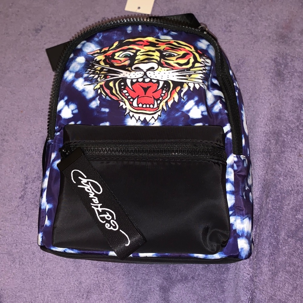 ED HARDY mini backpack never used!!!!